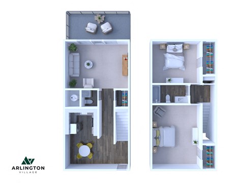 our apartments showcase a variety of floor plans